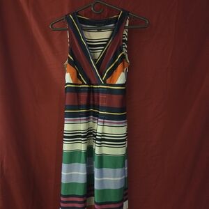 Tommy Hilfiger Colorful Striped Maxi Dress